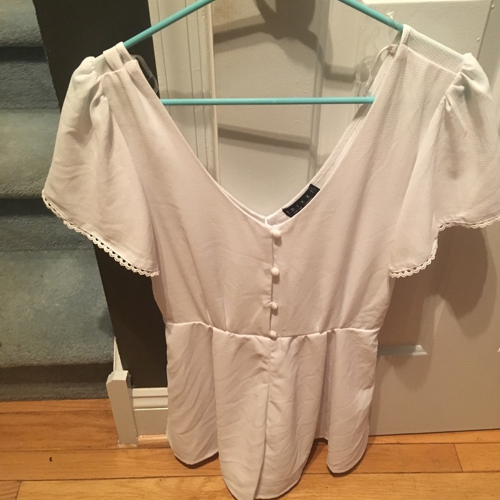White romper
